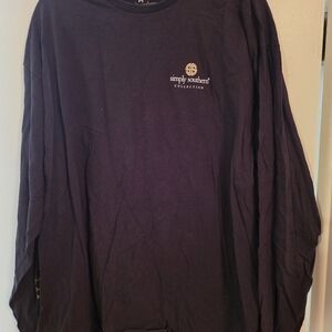 Simply Southern Long Sleeve Tee- Christmas Unicorn